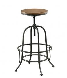 Silvia I by Furniture of America CM3803BC Bar Stool Set of 2