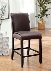 Gladstone II by Furniture of America CM3823PC Counter Height Bar Stool Set of 2