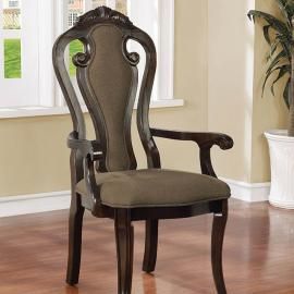 Rosalina by Furniture of America CM3878AC Chair Set of 2