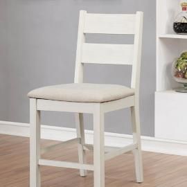 Glenfield by Furniture of America CM3882PC Counter Height Chair Set of 2