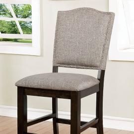 Teagan by Furniture of America CM3911PC Counter Height Chair Set of 2