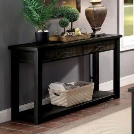 Rhymney Dark Oak Finish by Furniture of America  Collection CM4123S Sofa Table