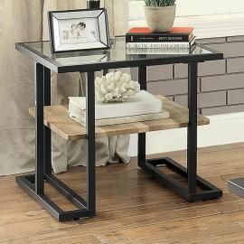 Thatcher by Furniture of America CM4154E End Table
