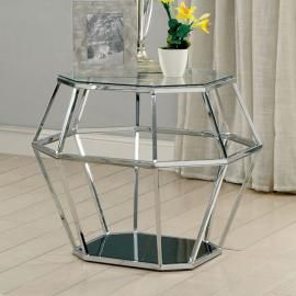Taya by Furniture of America CM4167E End Table