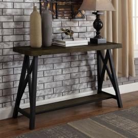 Tagan by Furniture of America Medium Oak CM4611S Sofa Table