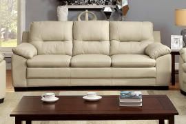 Parma Ivory Leatherette Sofa CM6324IV-SF by Furniture of America