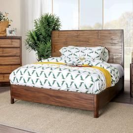 Covilha Antique Brown Finish Queen Bed CM7522Q by Furniture of America