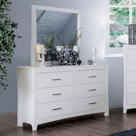 Deanne White Finish Dresser CM7527WH-D by Furniture of America