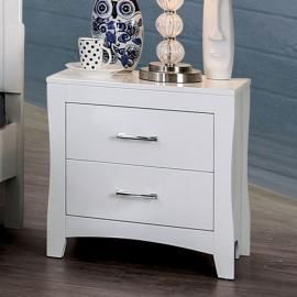 Deanne White Finish Night Stand CM7527WH-N by Furniture of America