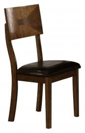Gillian D228-20 Light and Dark Oak Dining Height Chair Set of 2