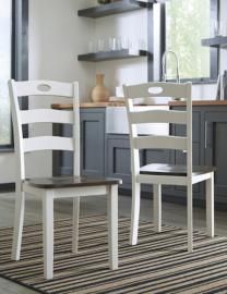 Ashley D335-01 Woodanville Dining Chair Set of 2 in White