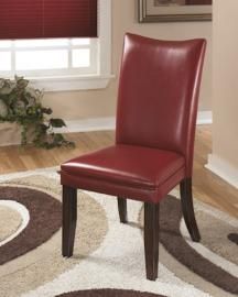 Ashley D357-03 Charrell Dining Chair Set of 2 in Red