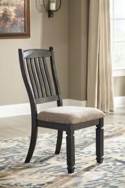 Ashley D736-01 Tyler Creek Dining Chair Set of 2 in Black/Gray