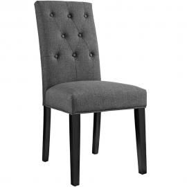 Confer EEI-1383-GRY Grey Fabric Dining Side Chair