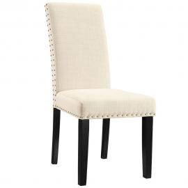 Parcel EEI-1384-BEI Beige Fabric Dining Side Chair