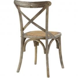 Nestor EEI-1541-Gry Mid Century Modern Grey Dining Side Chair