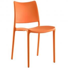 Hipster EEI-1703-ORA Orange Modern Dining Side Chair