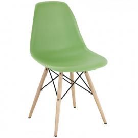 Pyramid EEI-180-LGN Green Dining  Side Chair
