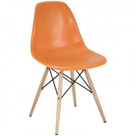 Pyramid EEI-180-ORA Orange Dining  Side Chair