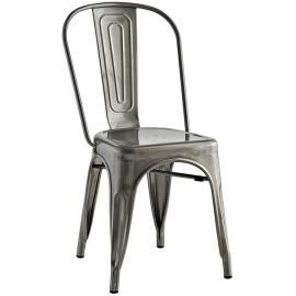 Promenade EEI-2027-GME Gunmetel Dining Side Chair