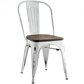 Promenade EEI-2028-WHI White Dining Side Chair