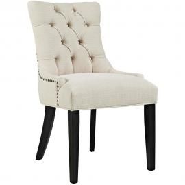 Regent EEI-2223-BEI Beige Fabric Dining Side Chair