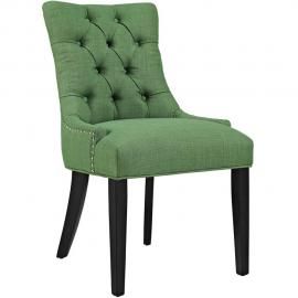 Regent EEI-2223-GRN Kelly Green Fabric Dining Side Chair