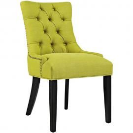 Regent EEI-2223-WHE Wheatgrass Fabric Dining Side Chair