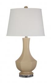 L100414 Suellen by Ashley Ceramic Table Lamp In Beige