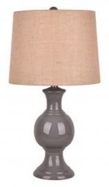 L100644 Magdalia by Ashley Ceramic Table Lamp In Gray
