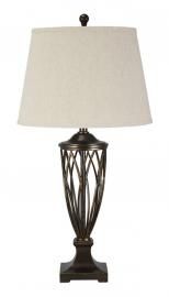 L208024 Makai by Ashley Poly Table Lamp In Brown