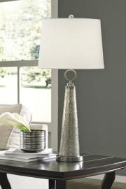 L430334 Arama By Ashley Glass Table Lamp In Mercury Glass