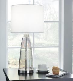 L431404 Larrance By Ashley Glass Table Lamp In Gray