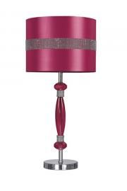 L801584 Nyssa By Ashley Acrylic Desk Lamp In Hot Pink/Silver Finish