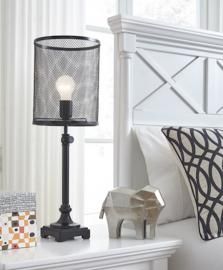 L857644 Asatira By Ashley Metal Table Lamp In Black