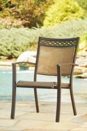 Ashley P376-601A Carmadelia Sling Chair Set of 4 in Tan/Brown