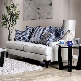 Sisseton Light Grey Fabric SM2207-LV by Furniture of America