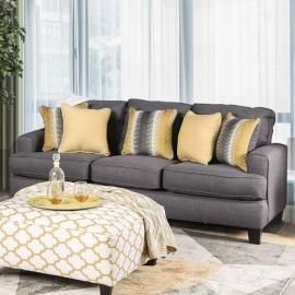 Orson Gray Fabric Sofa SM8600-SF by Furniture of America