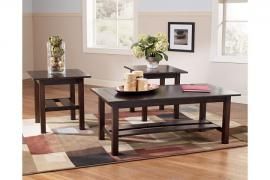 Lewis Collection T309-13 Coffee Table Set
