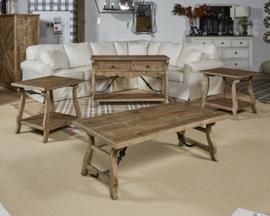 T824-3 Dazzelton by Ashley Rectangular Table In Two-tone