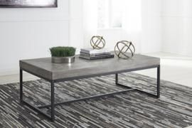T897-1 Brazin by Ashley Rectangular Cocktail Table In Gray