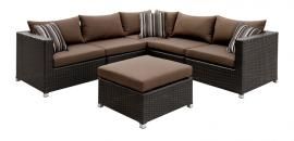 Abion Brown Collection 1821 Wicker Outdoor Sectional