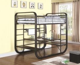 Archer Collection 400020F Convertible Workstation Full/Full Bunk Bed