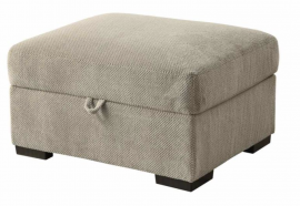 Taupe Fabric Ottoman 500085 by Coaster