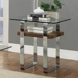 Elspeth by Furniture of America CM4157E End Table