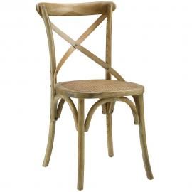 Nestor EEI-1541-Nat Mid Century Modern Natural Wood Dining Side Chair