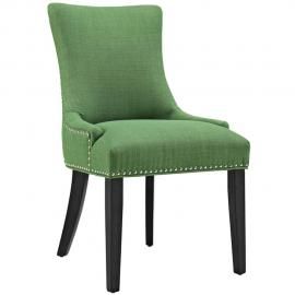 Marquis EEI-2229-GRN Kelly Green Fabric with Nailhead Trim Dining Side Chair