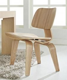 Fathom EEI-620-NAT Natural Finish Wood Dining Side Chair