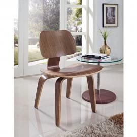 Fathom EEI-620-WAL Walnut Finish Wood Dining Side Chair